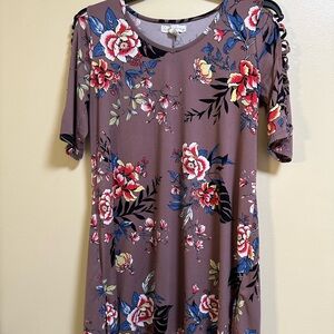 Floral Print Women's Top